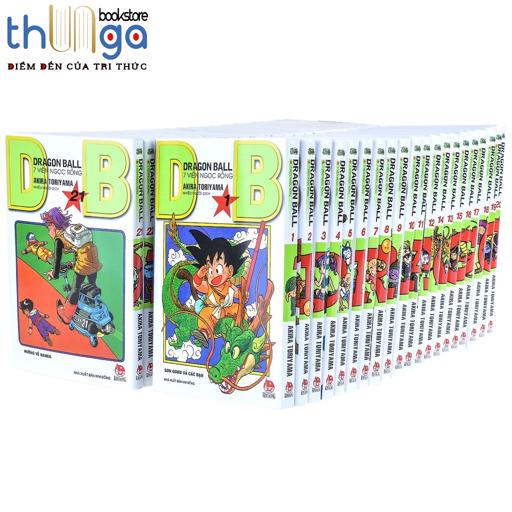 Sách - Combo Dragon Ball 7 viên ngọc rồng - 9 quyển - giao ngẫu nhiên