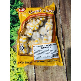 [Mã GROSALE2703 giảm 8% đơn 250K] cá viên nhân trứng nhím 500g nhập khẩu Malaysia (vàng)