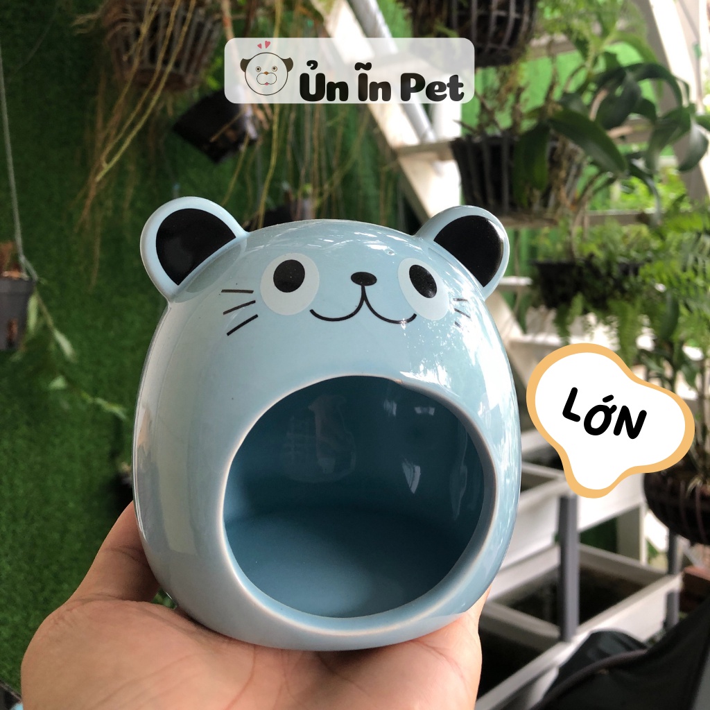 Nhà ngủ sứ hamster, CHUỘT XANH dễ thương