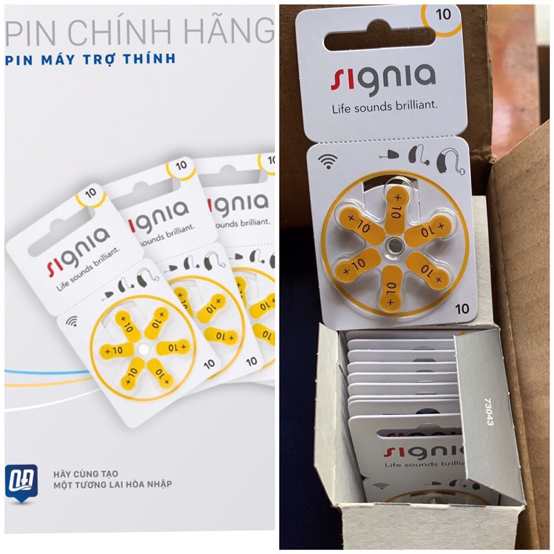 Pin máy trợ thính 10