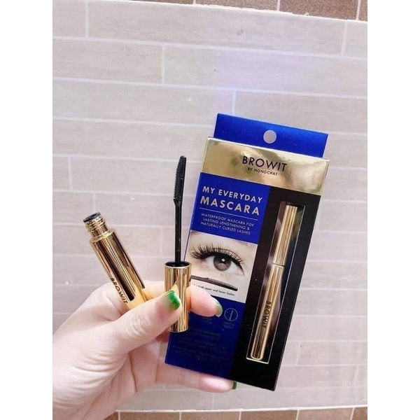 Mascara Nongchat siêu mảnh mi tơi cong 5,5g