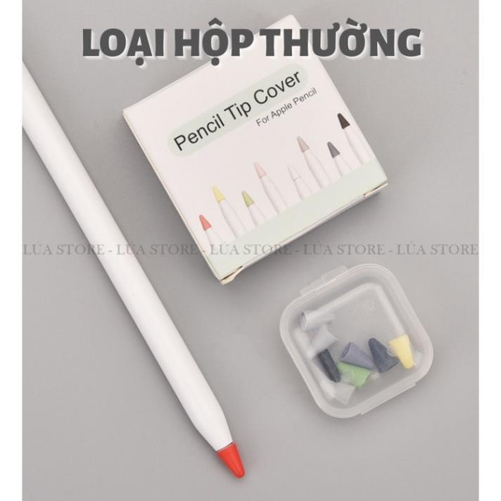 Bọc ngòi bút Apple Pen 1/2 chống mòn, chống trượt, bảo vệ ngòi bút cảm ứng, chất liệu TPU mềm, không cảm trở cảm ứng