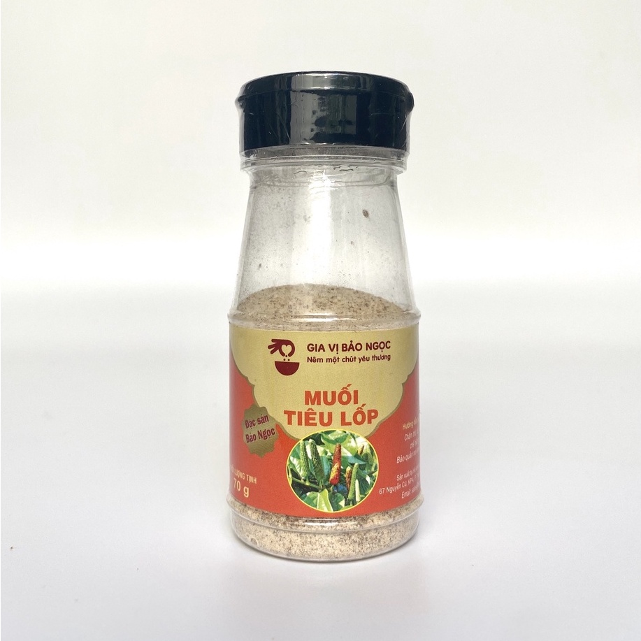 Muối tiêu lốp đặc sản Bảo Ngọc 70g