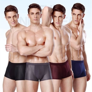 Quần Sịp Đùi Thông Hơi / Quần Lót Nam Boxer Thông Hơi (Hàng Xuất Dư)
