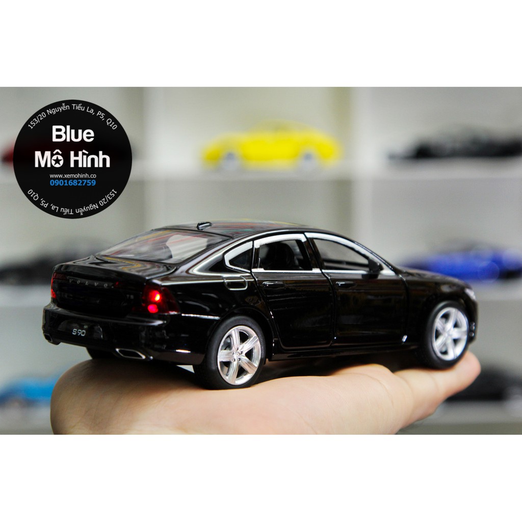 Blue mô hình | Xe mô hình Volvo S90 Sedan mở hết cửa 1:32