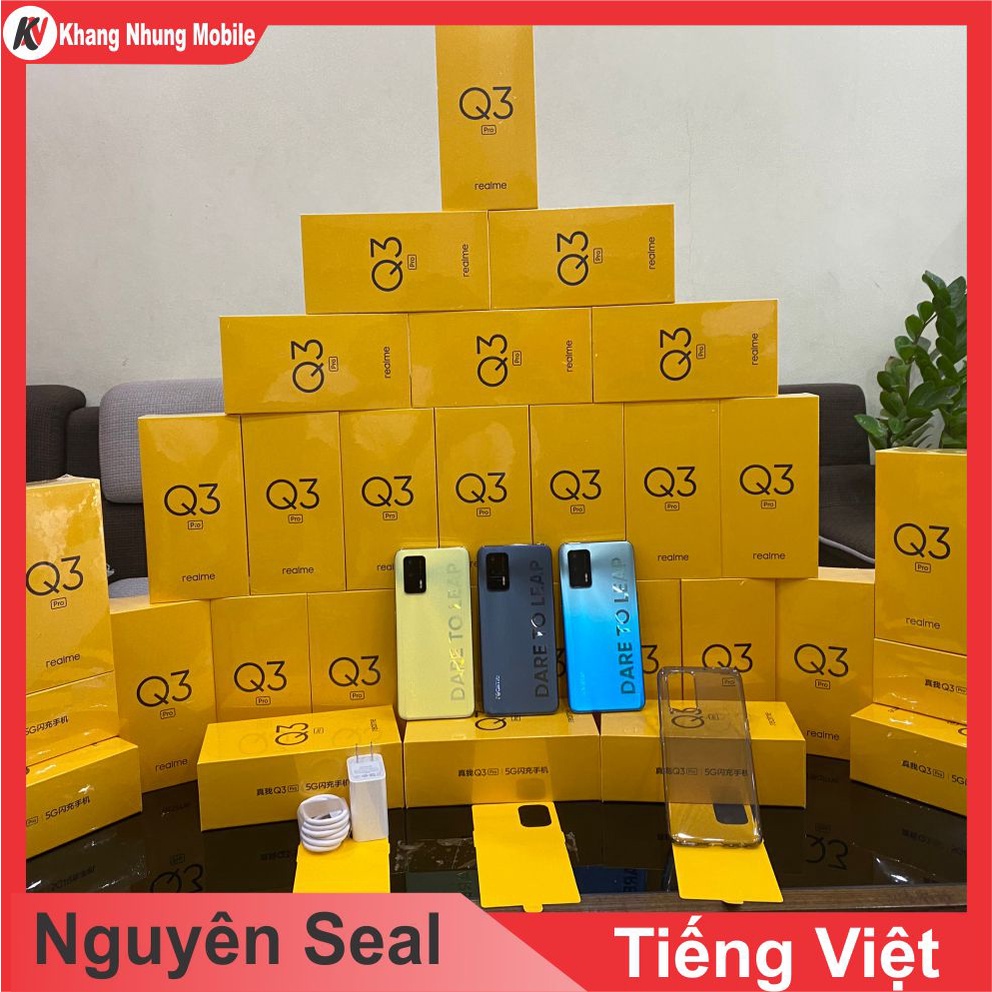 Điện Thoại Realme Q3 Pro 5G chip Dimensity 1100 Pin 4500 - Sạc nhanh 30W Khang Nhung - Hàng nhập khẩu