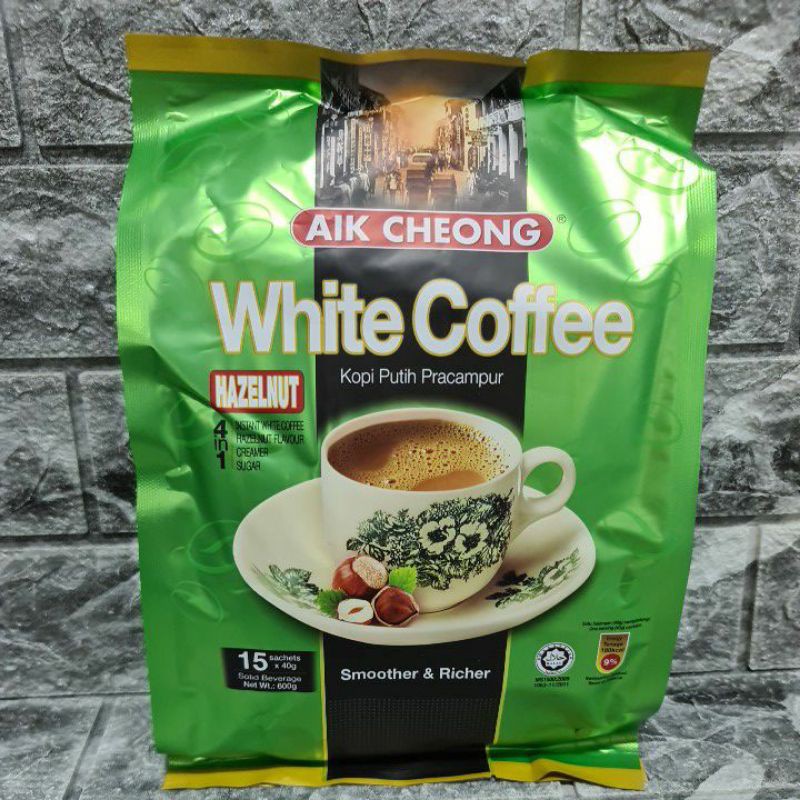 Cà Phê Trắng White Coffee AIK Hạt Dẻ Malaysia
