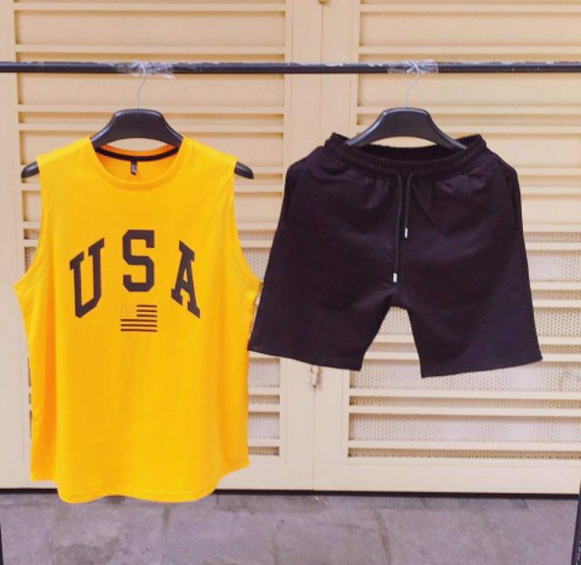 Đồ bộ thể thao thun lạnh USA | BigBuy360 - bigbuy360.vn