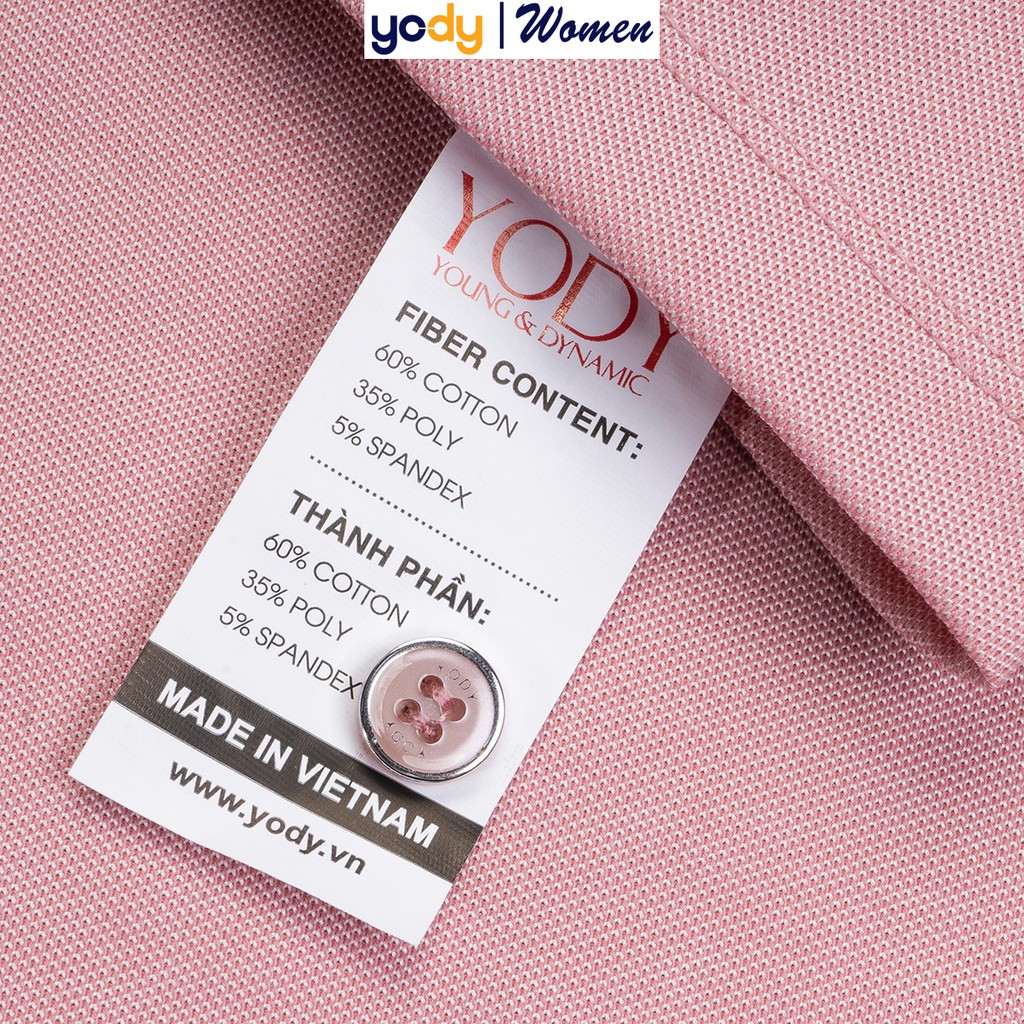 Áo phông polo nam YODY mắt chim chất thun cotton ngắn tay có cổ, đường may tỉ mỉ, không dão - SP: APM3299 | BigBuy360 - bigbuy360.vn