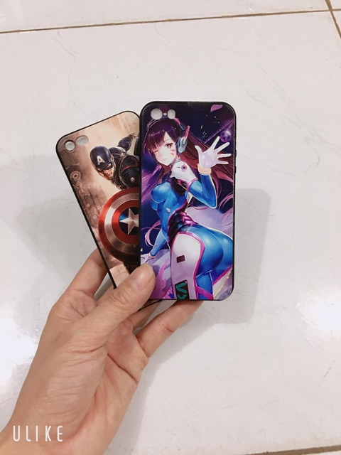 Ốp siêu nhân và cô gái ip 5,5S,5SE