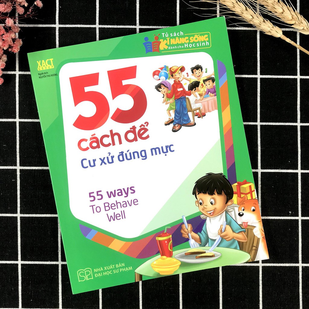 Sách: Combo 5 Cuốn 55 Cách Để: Giúp Đỡ Người Khác + Kết Bạn + Mọi Người Yêu Qúy +  Cư Xử Đúng + Tôn Trọng Người Khác