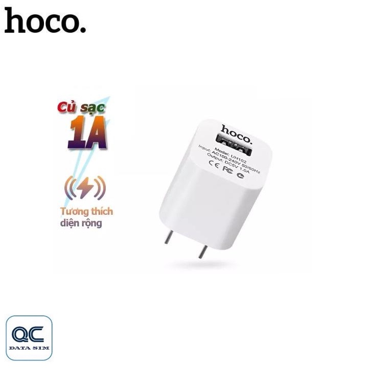 Củ Sạc chính hãng UH102 cao cấp dùng cho iphone