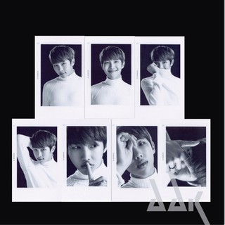 [BTS] Card cứng trắng đen BTS
