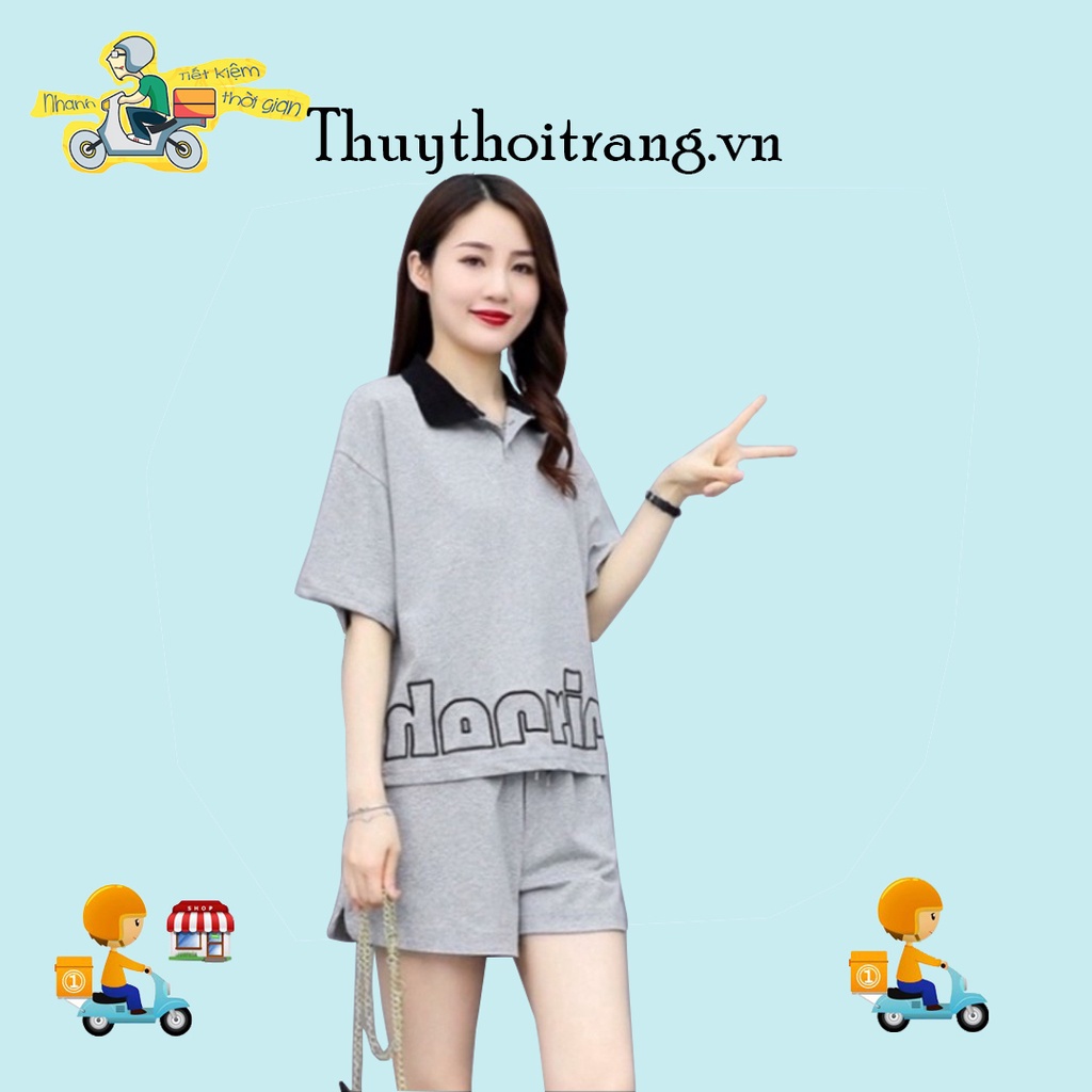 Bộ đồ thể thao nữ, thiết kế trẻ trung năng động , đi chơi , phòng tập đều được