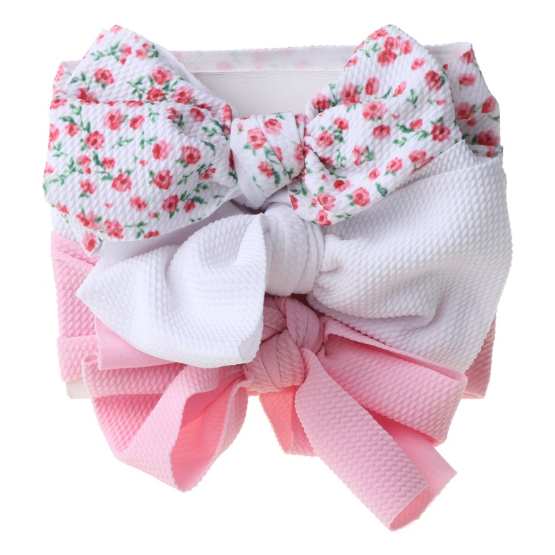 Set 3 Băng Đô Nơ Xinh Xắn Dành Cho Bé Gái