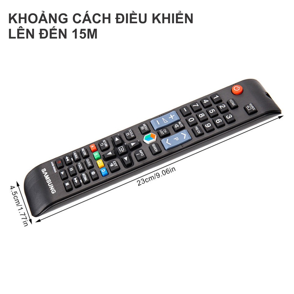 Remote TV SAMSUNG Smart dài.