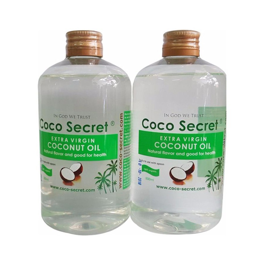 [ CHÍNH HÃNG ] Dầu Dừa Coco Secret Hỗ Trợ Ngăn Rụng Tóc & Hỗ Trợ Kích Thích Mọc Tóc - 500ml