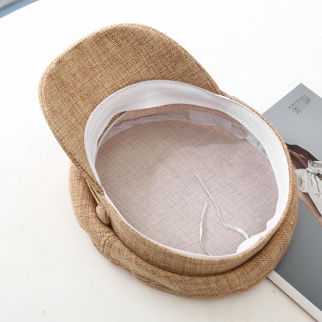 MŨ NỒI BERET HẢI QUÂN BAKER BOY PHONG CÁCH HÀN QUỐC