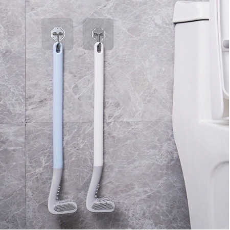 [Rẻ vô địch] Cọ Toilet Silicon mẫu mới Chổi cọ rửa nhà vệ sinh bồn cầu