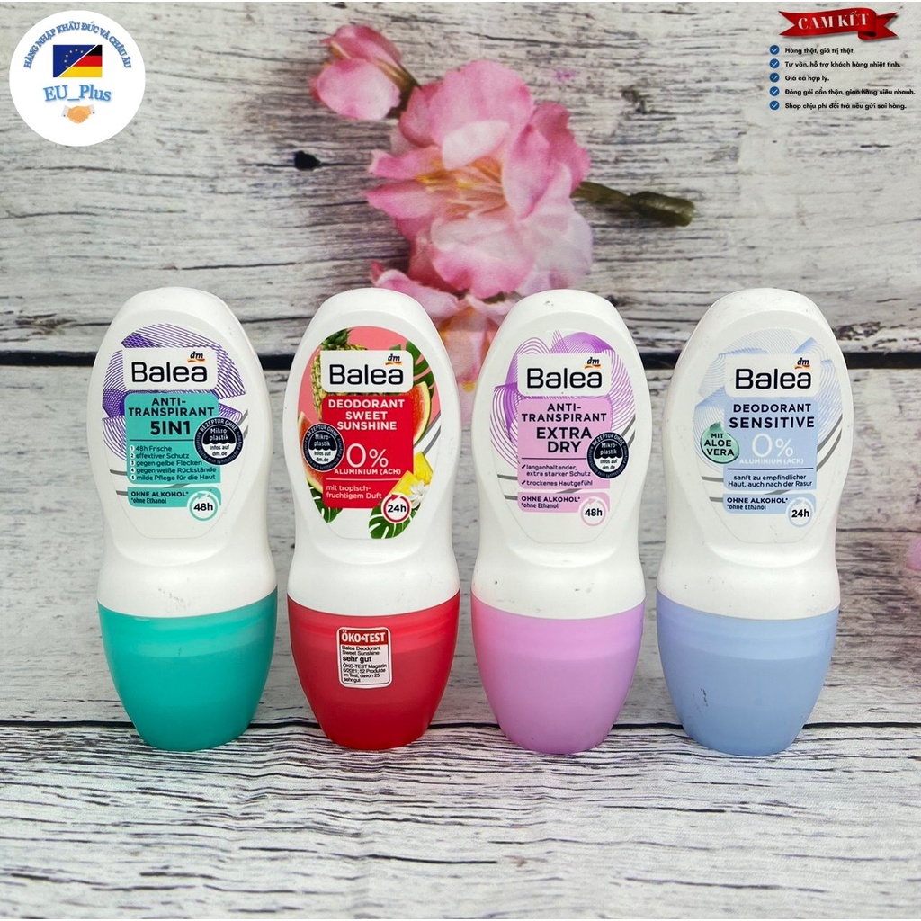 Lăn Khử Mùi Balea 50ml Đức cho cả nam và nữ