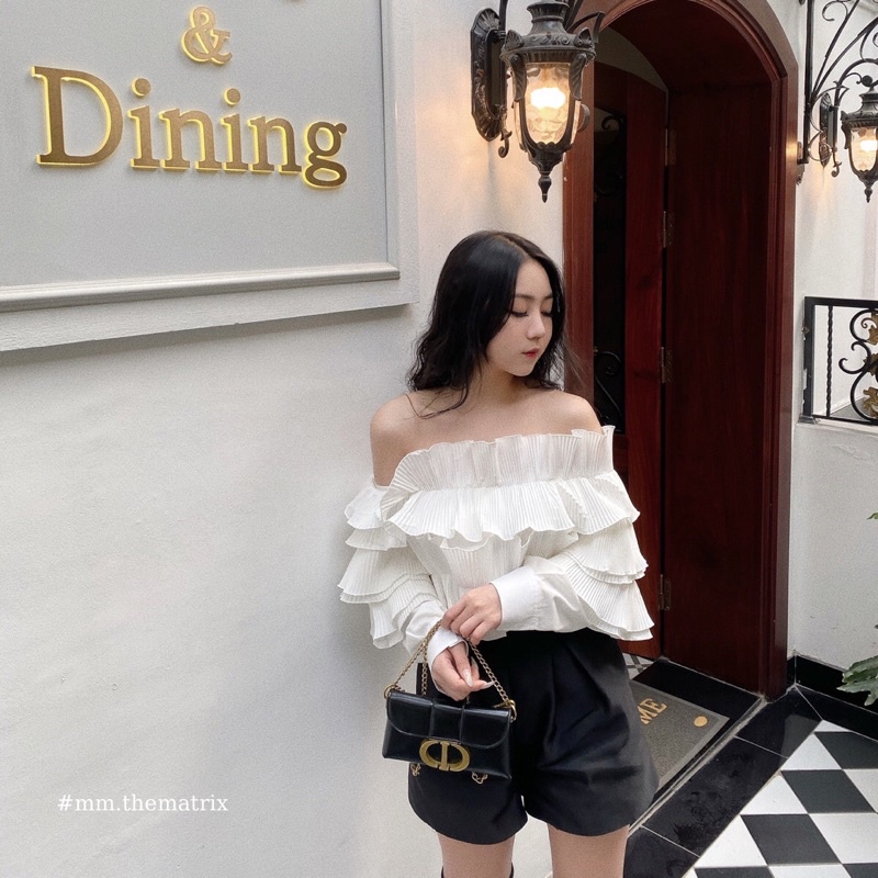 Sơmi dập ly điệu đà (kèm ảnh thật)