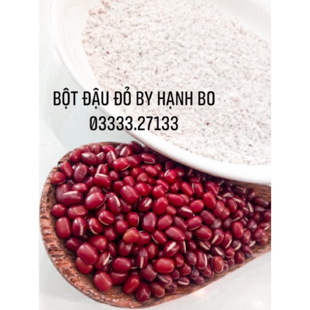 [ 500g ] BỘT ĐẬU ĐỎ NGUYÊN CHẤT NHÀ LÀM 💯💯💯💯