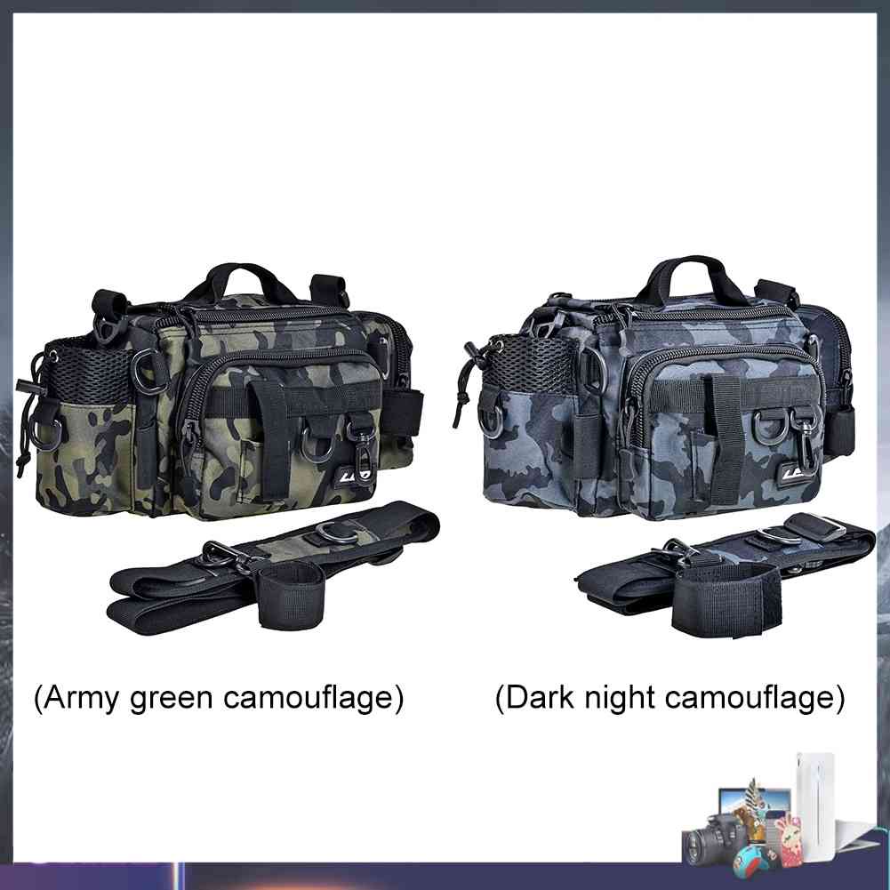 Túi Đeo Hông Đựng Dụng Cụ Câu Cá Họa Tiết Rằn Ri