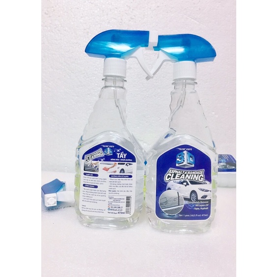 Tẩy Nhựa Đường- Nhựa Cây- Tẩy Sạch Vết Băng Dính, Băng Keo.