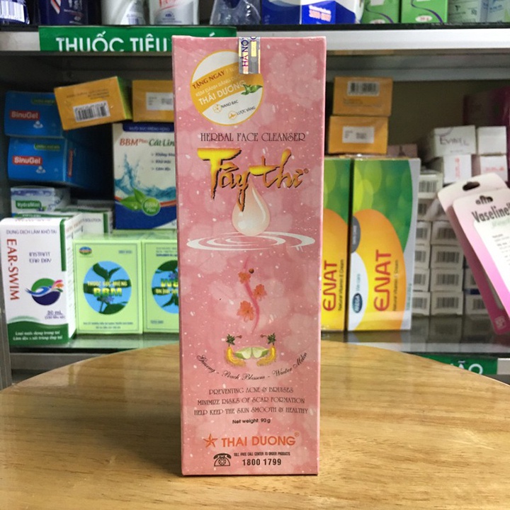 Sữa rửa mặt Tây Thi, sản phẩm thuộc Sao Thái Dương, khối lượng 90g | Ngăn ngừa mụn vết thâm, giảm nguy cơ tạo sẹo