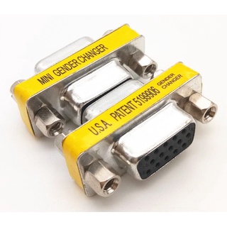 Đầu nối vga 2 đầu âm 15 chân jack nối dây vga cho cáp máy tính ipshop
