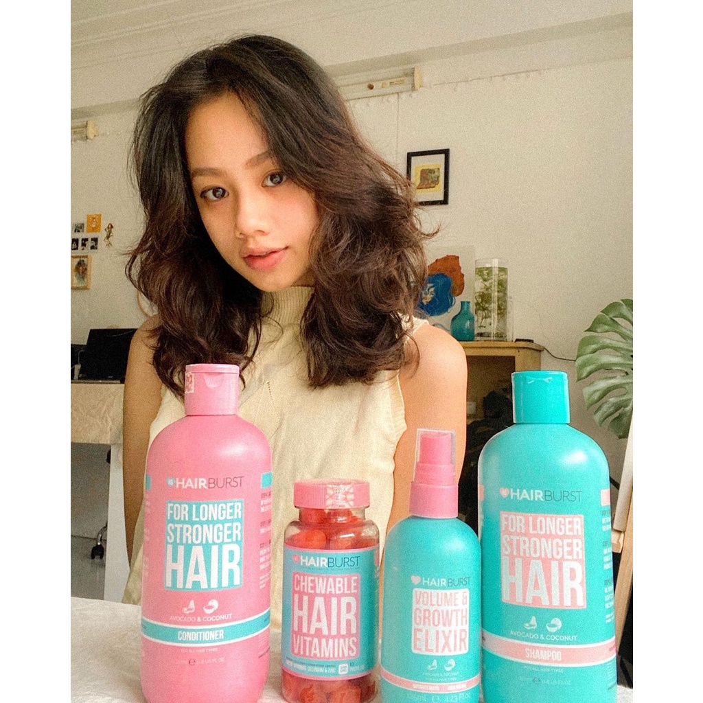 [MEMBERSHIP GIFT] Xịt Hairburst Volume and Growth Elixir Tạo Độ Phồng Và Kích Thích Mọc Tóc 125ml