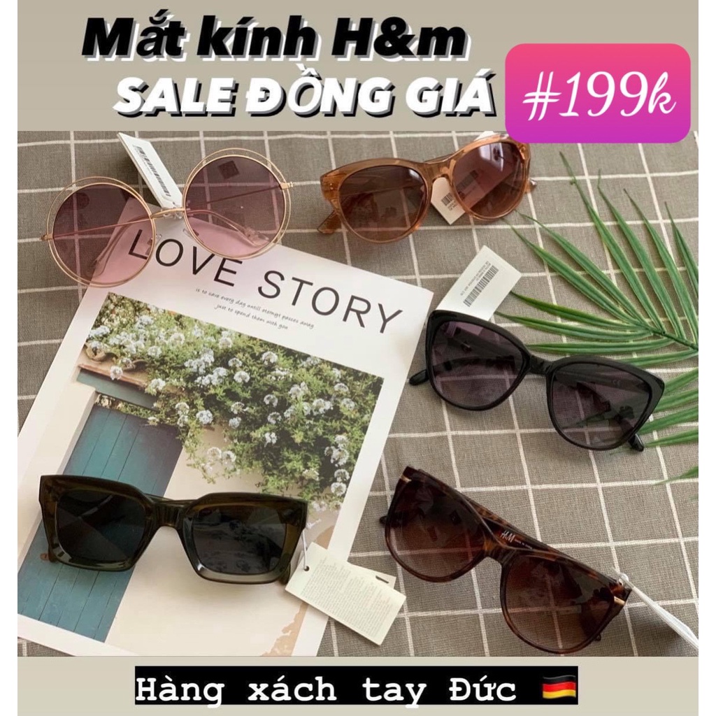 Sale mắt kính H&M