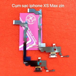 Cụm đuôi sạc ip XS Max linh kiện -mới 100%