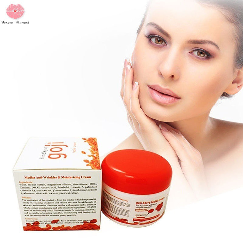 (Hàng Mới Về) Kem Dưỡng Da Mặt Himalayan Goji Berry Hyaluronic Acid Chống Nếp Nhăn