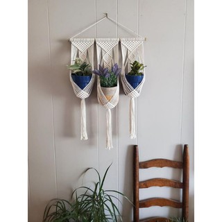 dây treo chậu cây dây macrame handmade