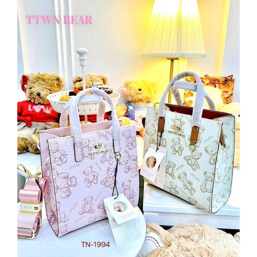 Túi nữ TTWN Bear chính hãng đeo chéo , Thời trang phù hợp đi chơi, đi làm