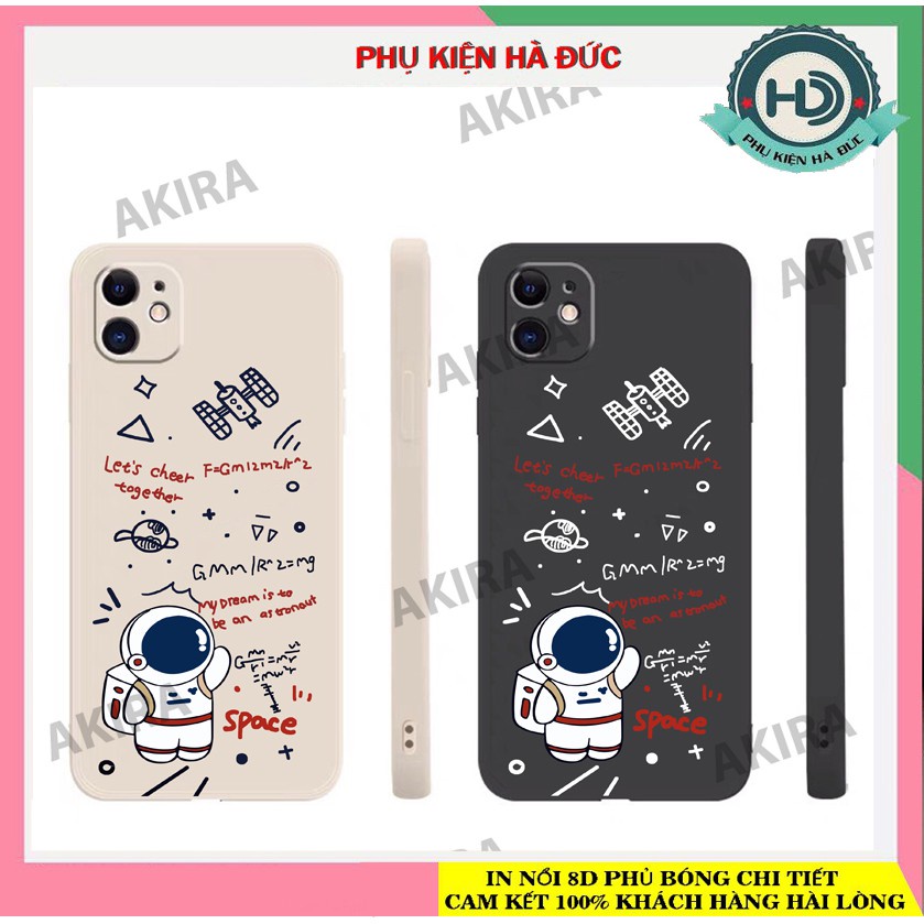 ốp lưng ip phi hành gia PHG1 dẻo mềm vuông cạnh bảo vệ camera xưởng ốp akira