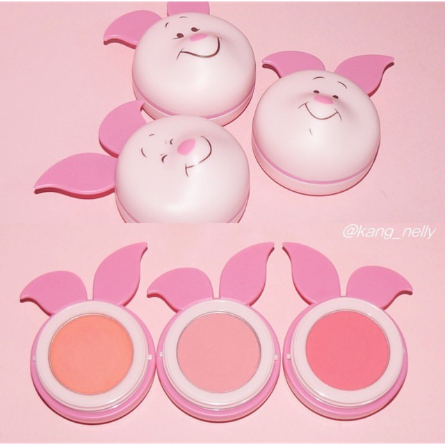 Phấn má hồng dạng tươi Happy with Piglet Jelly Mousse Blusher