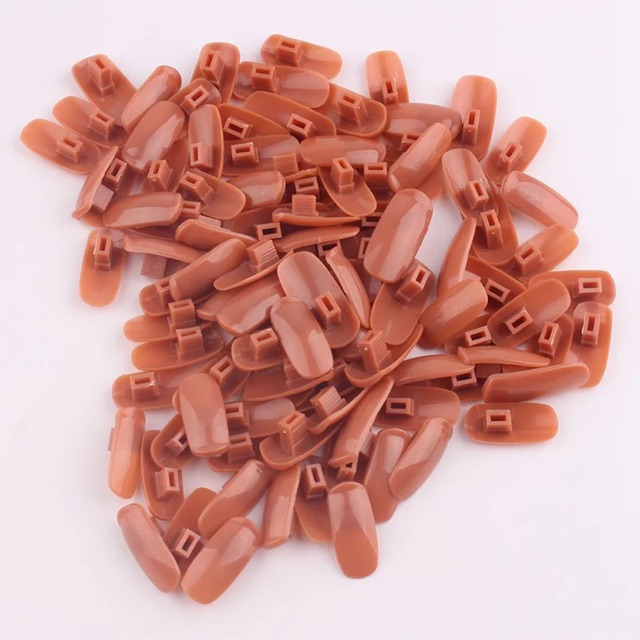 100 móng giả tập nail