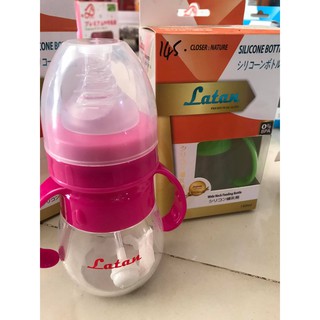 Bình sữa Latan chống sặc siêu mềm 150ml