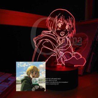 [Đèn Ngủ Siêu Đẹp] Đèn Ngủ Attack On Titan Armin Arlert Type 02