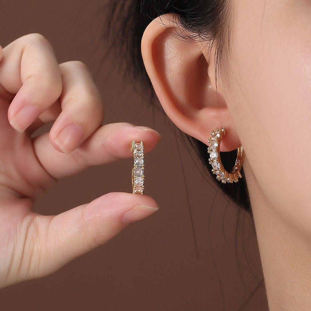 Khuyên Tai Cao Cấp Thời Trang Dành Cho Nữ|Khuyên Tai Hình Nơ Rỗng