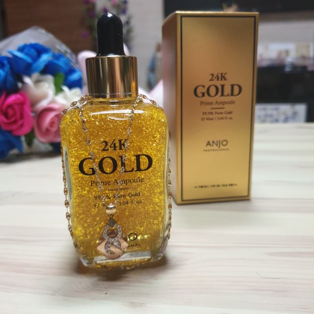 Tinh chất serum vàng 24k gold anjo