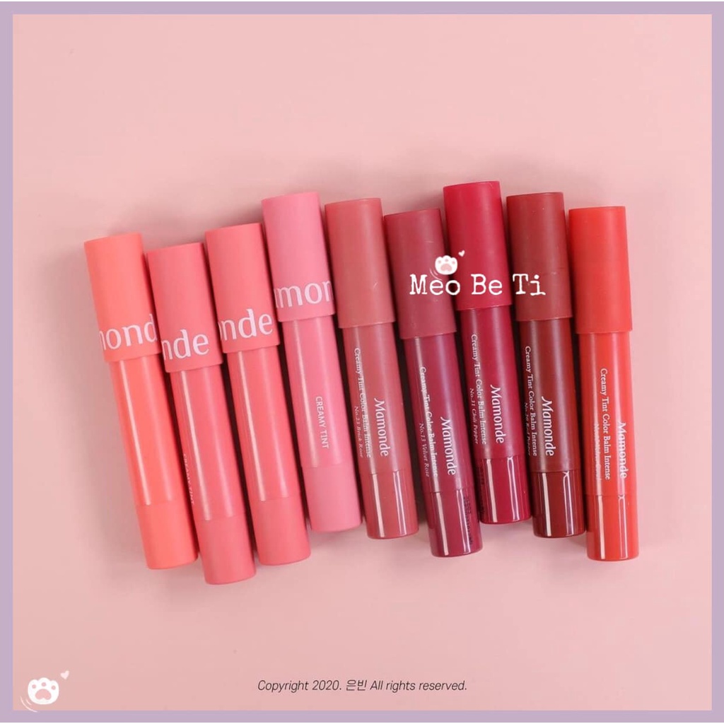 Son Bút Chì Mamonde Creamy Tint Color Balm Intense