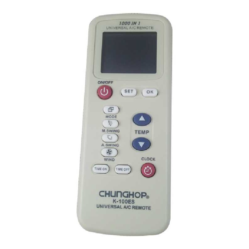 Remote máy lạnh Đa Năng K100ES CHUNGHOP chính hãng