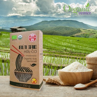 Bún gạo trắng hữu cơ Bích Chi 200g