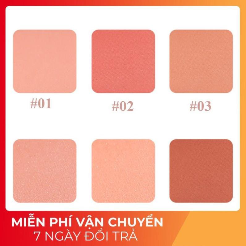 [FREESHIP]  Phấn má hồng đơn sắc Lameila Blusher Color Geometry BLG6