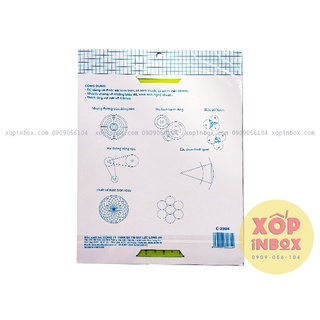 Thước lỗ tròn vẽ kỹ thuật Cicle Template C2004