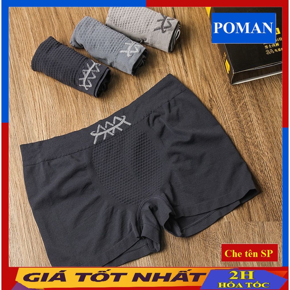 Quần sịp đùi nam chữ A, quần sịp đùi nam cao cấp quần lót nam đùi co giãn 4 chiều - SA01- POMAN