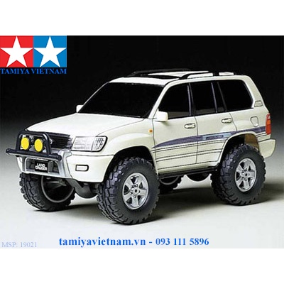 19021 Mô hình xe đua lắp ráp chạy bằng pin Mini 4WD TOYOTA LANDCRUISER 100 WAGON VX-Limited G-Selection